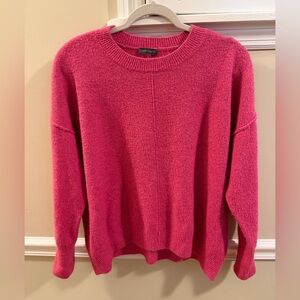 Vince Camuto Women's Crewneck Sweater - Bright Pink